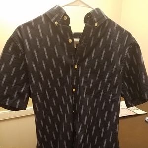 Gap Short-sleeve navy button down